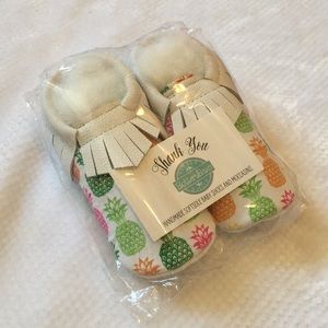 Handmade Baby Girl Moccasins